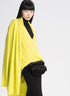 Neon Yellow Long Cashmere Cardigan Frenckenberger