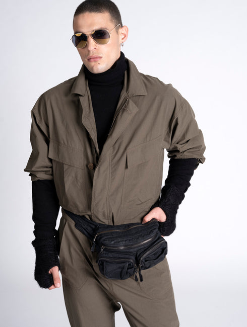 Mens Cotton Jumpsuit incense