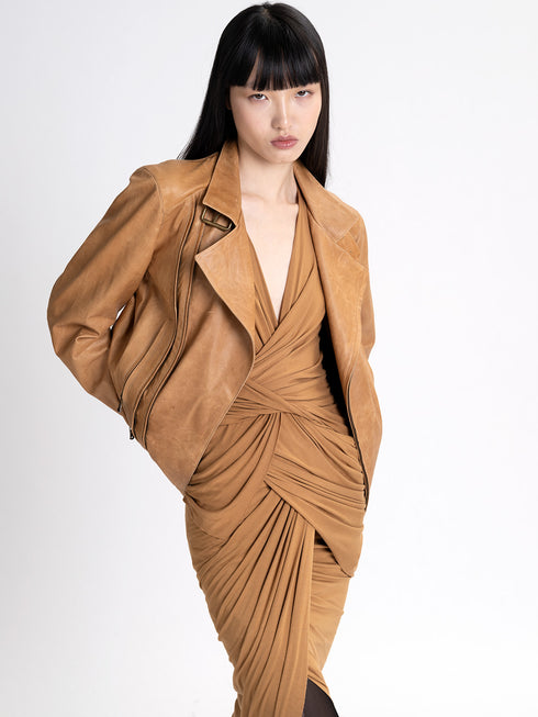 Napa Moto Jacket brown rust