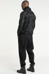 Men's Suede Oversize Shirt black