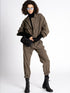Women's Poplin Tie Jumpsuit