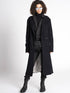 Forme D'Expression Long Wool Coat Black