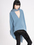 Frenckenberger Blue V-Neck Cashmere Sweater