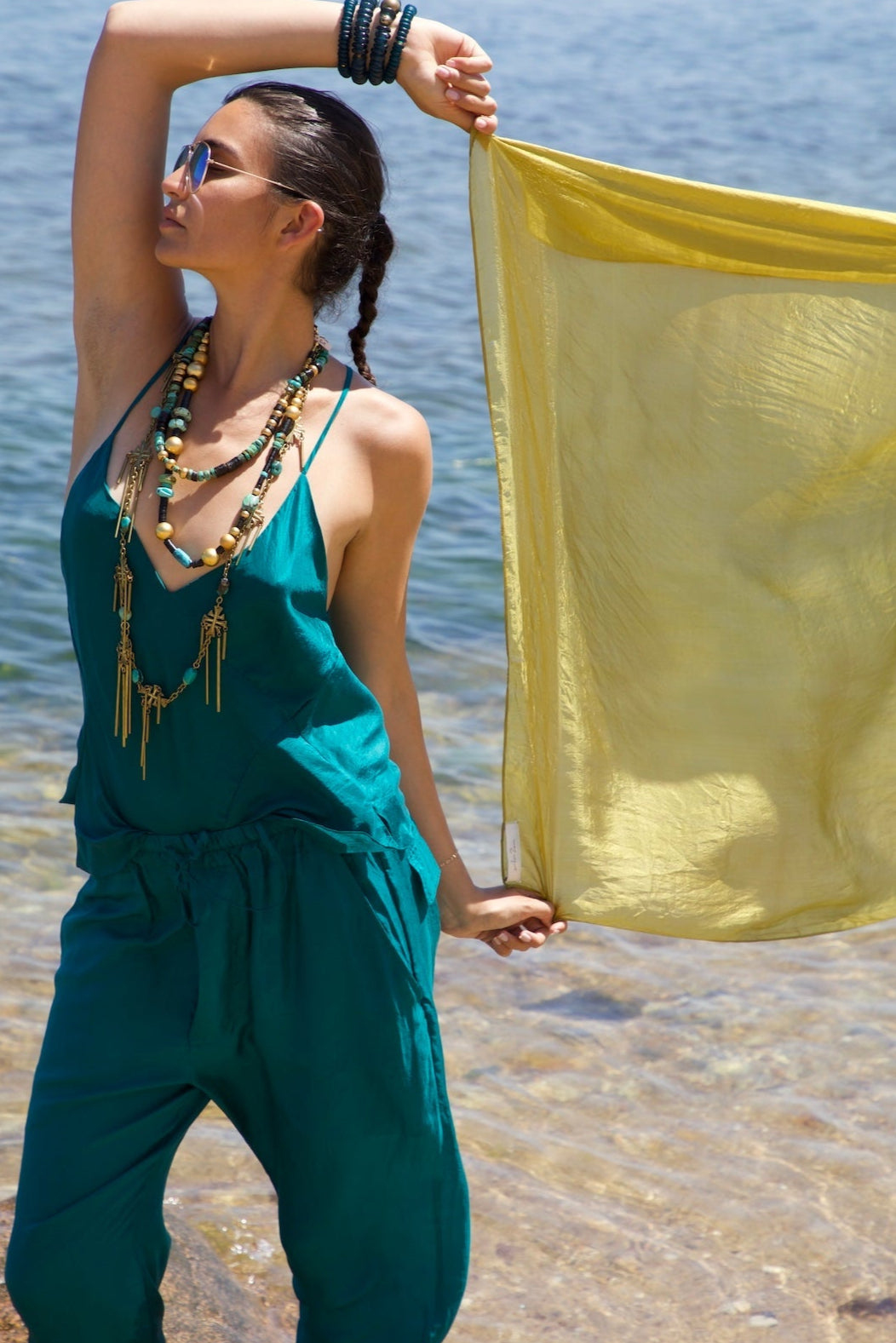 Silk Habotai Cami Vacances