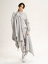Cashmere Poncho Grey