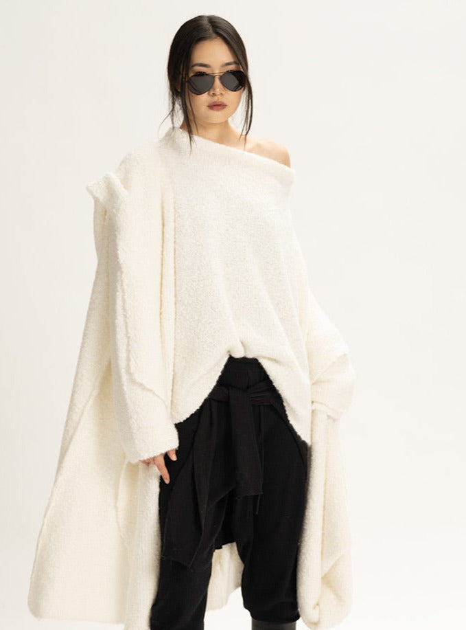 Cashmere Silk Sweater Ivory