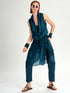 Silk Pant wedgewood blue