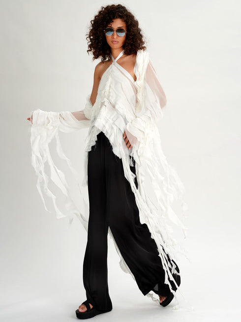 Parachute Silk Flare Pant Urban Zen