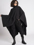 Grey Wool Cape