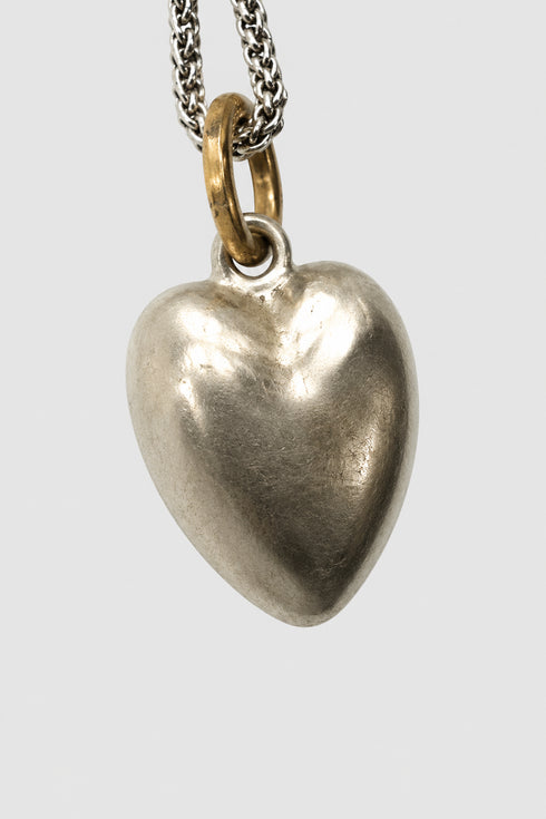 Heike Grebenstein Sterling Silver Heart with Wheat Chain Heike Grebenstein