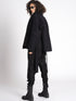 Forme D'expression Raw-Edged Caban Jacket Black