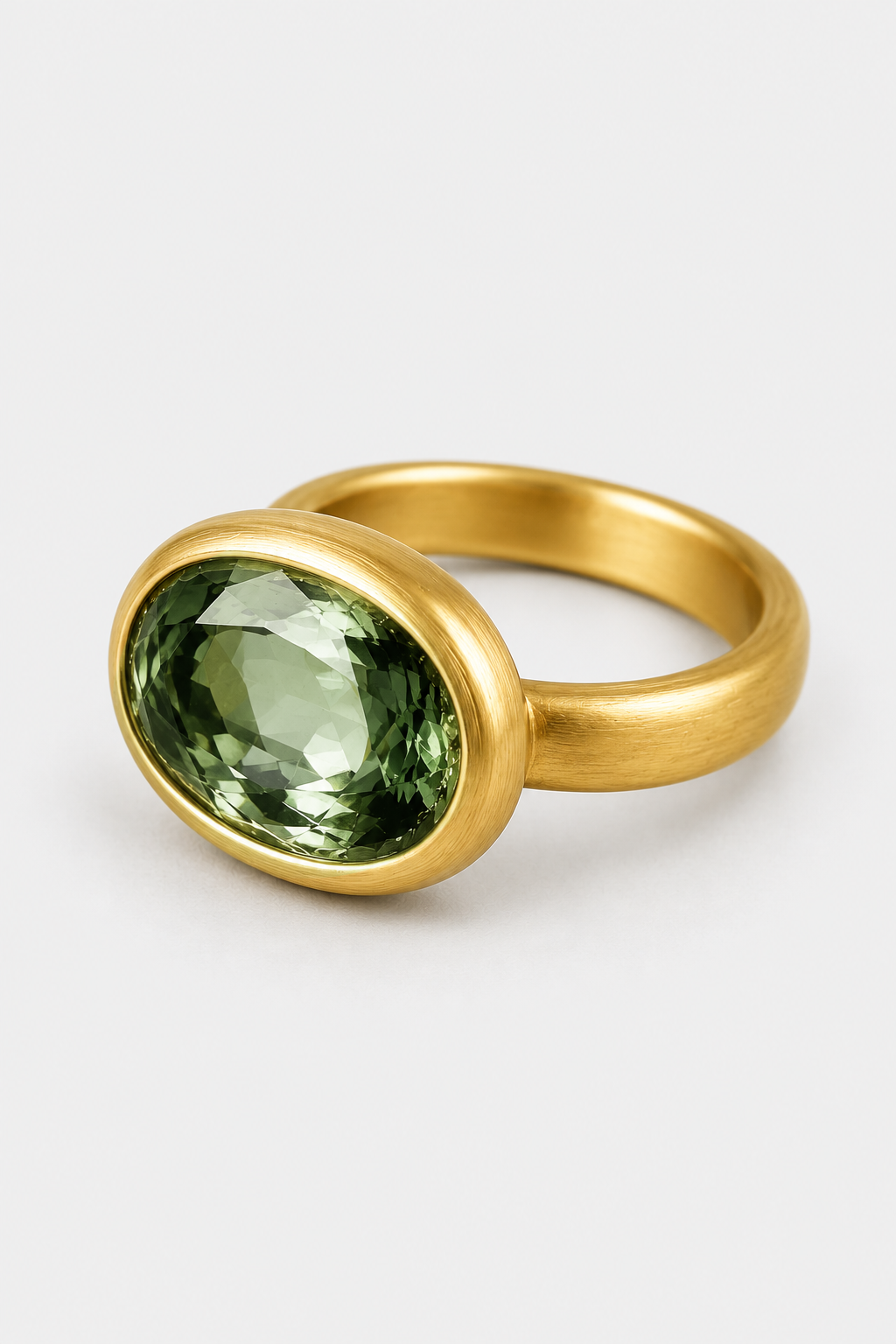 Heike Grebenstein Blue Green Tourmaline Ring Heike Grebenstein