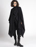 Forme d'Expression Wool Poncho Black