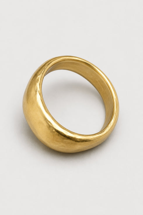 Heike Grebenstein 18k Gold Coconut Ring Heike Grebenstein