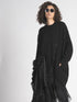 Black Cashmere Oversized Cardigan