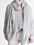 Cashmere Turtleneck Sweater Silver