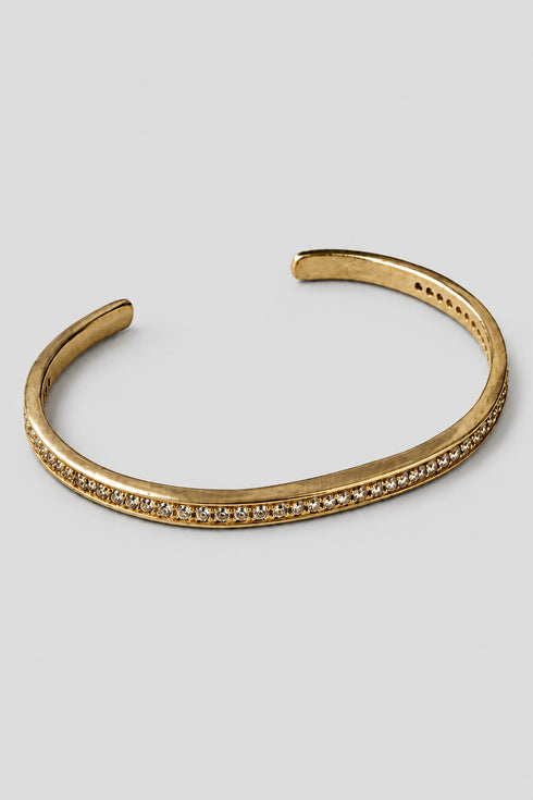 Heike Grebenstein 18K Large Diamond Cuff Heike Grebenstein