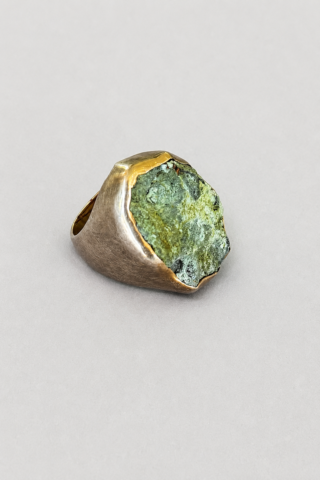 Ana Srdic Polished Gold Vermeil Crystal Rings Ana Srdic