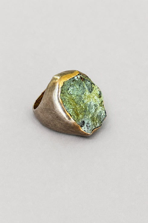Ana Srdic Polished Gold Vermeil Crystal Rings Ana Srdic