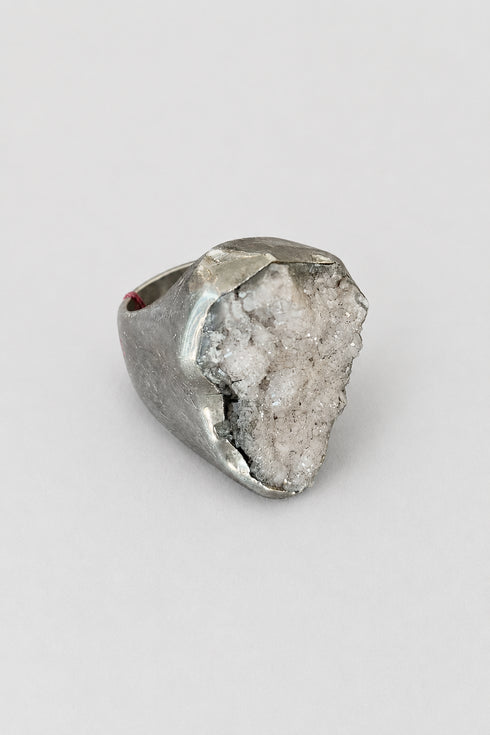Ana Srdic Silver Crystal Rings Ana Srdic