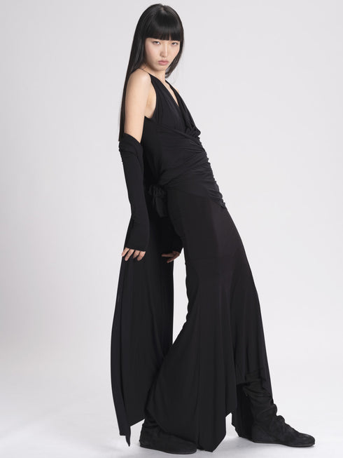 Jersey Long Shrug Black