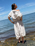 Cotton Voile Paneled Skirt Urban Zen