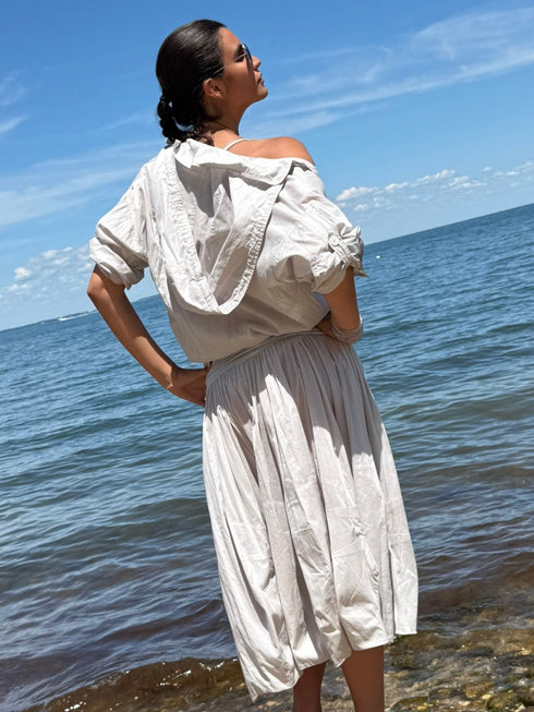 Cotton Voile Bodysuit Urban Zen