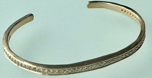 Heike Grebenstein 18K Large Diamond Cuff Heike Grebenstein