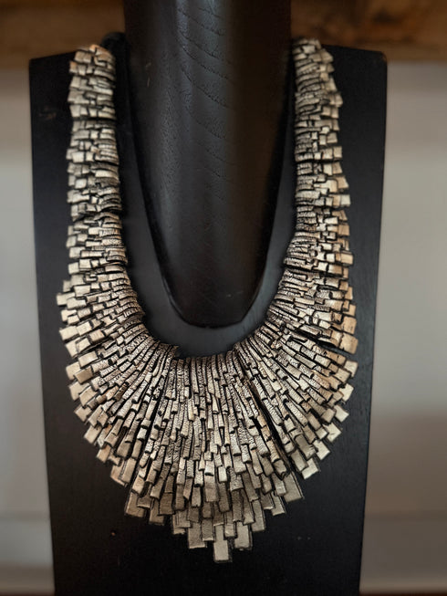 Grazia Fortuna Ward Silver Necklace