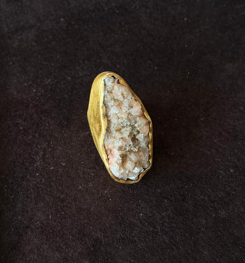 Ana Srdic Gold Vermeil Crystal Rings Ana Srdic