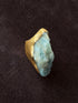 Ana Srdic Brushed Gold Vermeil Crystal Rings Ana Srdic