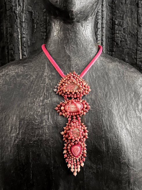 Susan Munro Talulla Magenta Necklace