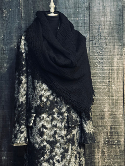 Forme D'Expression Ladder Scarf Black