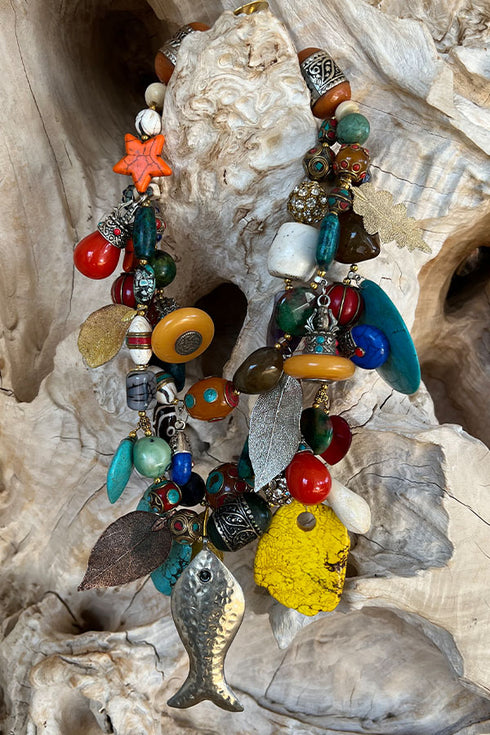 Marisa Berenson Charm Necklace