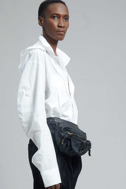 Poplin Hooded Bodysuit