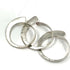 Robert Lee Morris Set of 3 Fine Silver Forged Bangles Robert Lee Morris