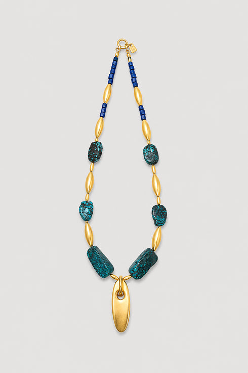 Robert Lee Morris Totem Turquoise Necklace Robert Lee Morris