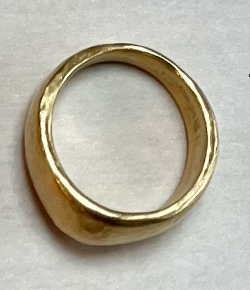 Heike Grebenstein 18k Gold Coconut Ring Heike Grebenstein