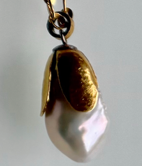 Heike Grebenstein Baroque Pearl Pendant Heike Grebenstein
