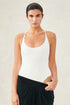 Jersey Scoop Neck Bodysuit Ivory