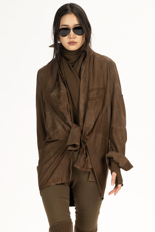 Women's Suede Shirt – Urban Zen