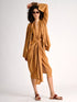 Parachute Silk Wrap Dress