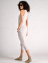 Linen Jersey Pants Silver