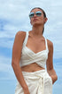 Jersey Twisted Cami Ivory XS S M
