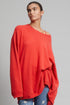 Bonnie Young Cashmere Crewneck Poppy P/S S/M M/L