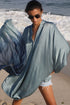 Draped Kimono Shirt