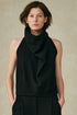 Neoprene High Neck Top Black XS S M L
