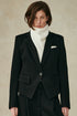 Neoprene Notch Collar Structured Jacket
Black P/S S/M M/L