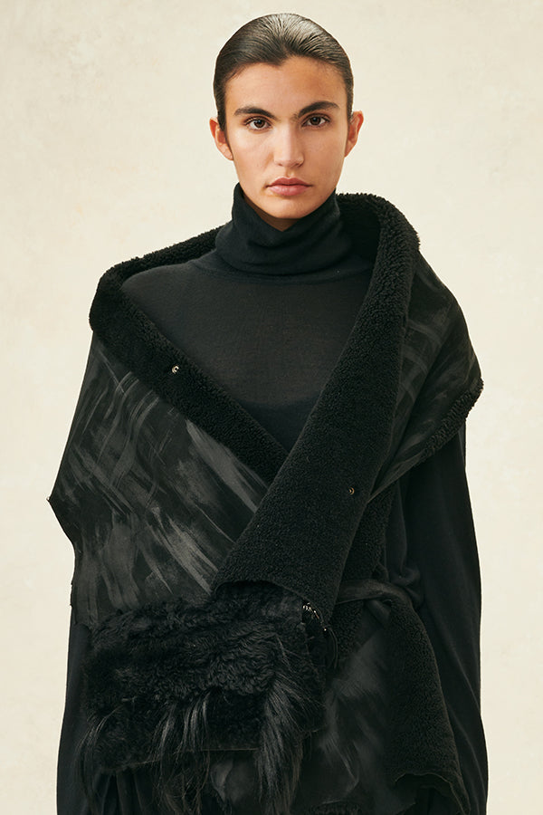 Decadent Shearling Scarf