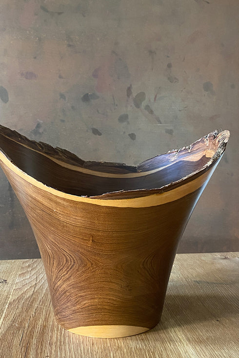 Colombian Wooden Vessel